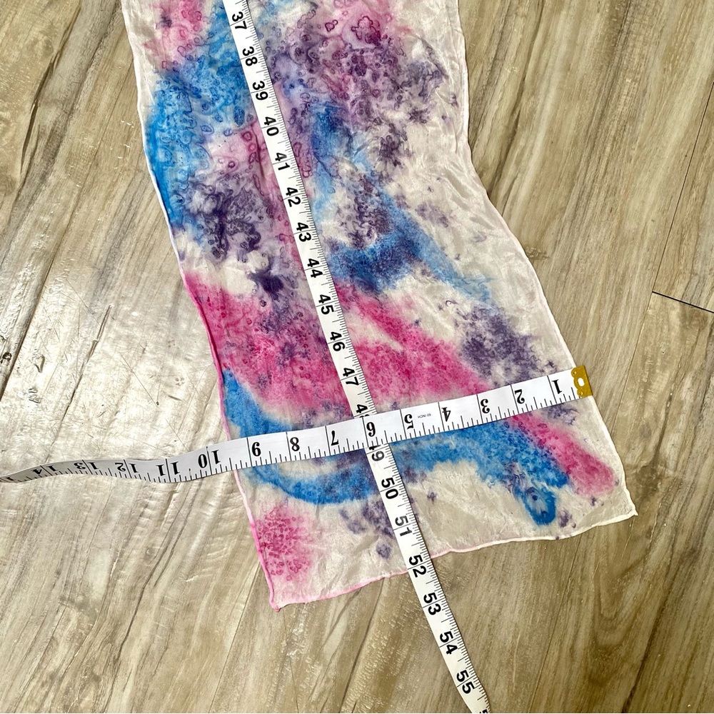 Watercolour SILK hand painted artisan gem - Picture 6 of 10
